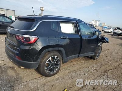Trzecie zdjęcie samochodu z tyłu: 2022 JEEP COMPASS LIMITED VIN:3C4NJDCB5NT186975 - miniatura