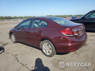 Drugie zdjęcie samochodu z przodu: 2015 HONDA CIVIC LX VIN:19XFB2F5XFE284384 - miniatura