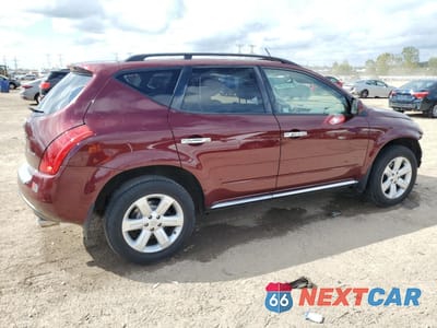 Trzecie zdjęcie samochodu z tyłu: 2006 NISSAN MURANO SL VIN:JN8AZ08W76W518345 - miniatura