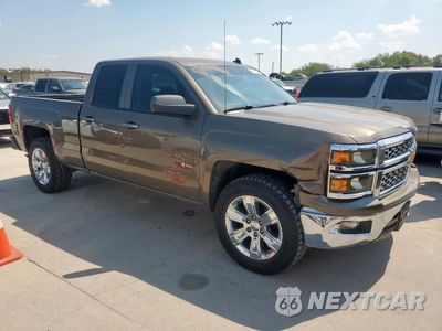 Czwarte zdjęcie samochodu z boku: 2014 CHEVROLET SILVERADO C1500 LT VIN:1GCRCREC6EZ369051 - miniatura