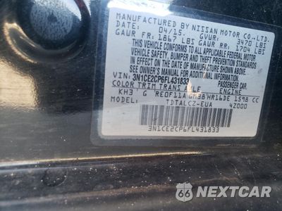 Zdjęcie 12 z 12 samochodu: 2015 NISSAN VERSA NOTE S VIN:3N1CE2CP6FL431833 - miniatura
