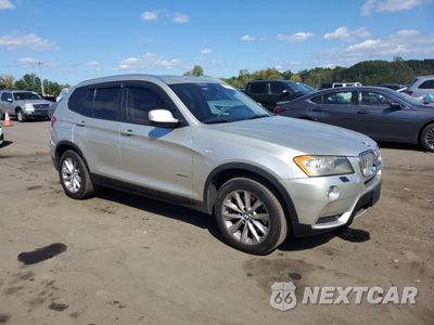 Czwarte zdjęcie samochodu z boku: 2014 BMW X3 XDRIVE28I VIN:5UXWX9C55E0D28220 - miniatura