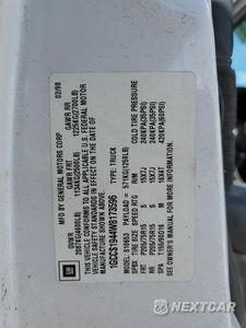 Zdjęcie 13 z 15 samochodu: 1998 CHEVROLET S TRUCK S10 VIN:1GCCS1944W8173596 - miniatura