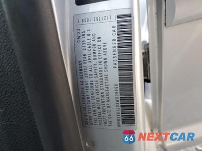 Zdjęcie 12 z 14 samochodu: 2003 VOLKSWAGEN JETTA GLS VIN:WVWSK61J03W609958 - miniatura