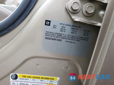Zdjęcie 12 z 14 samochodu: 2008 SATURN AURA XE VIN:1G8ZS57N08F140620 - miniatura