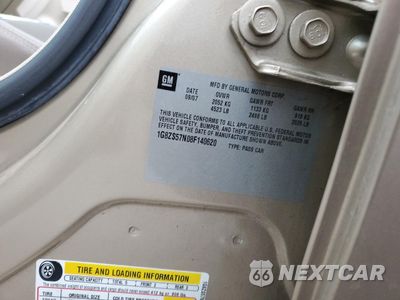 Zdjęcie 12 z 14 samochodu: 2008 SATURN AURA XE VIN:1G8ZS57N08F140620 - miniatura