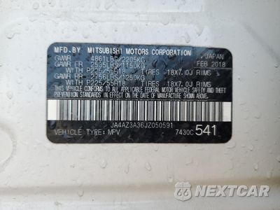 Zdjęcie 13 z 16 samochodu: 2018 MITSUBISHI OUTLANDER SE VIN:JA4AZ3A36JZ050591 - miniatura