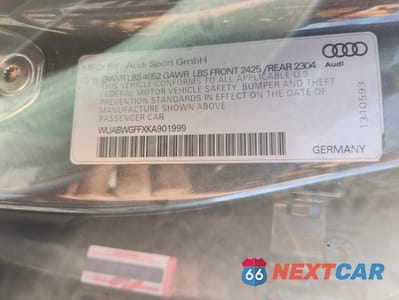 Zdjęcie 12 z 15 samochodu: 2019 AUDI RS3 VIN:WUABWGFFXKA901999 - miniatura