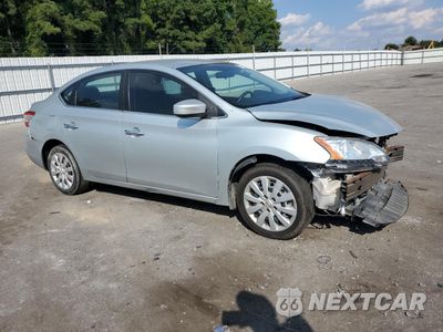 Czwarte zdjęcie samochodu z boku: 2015 NISSAN SENTRA S VIN:3N1AB7APXFY371669 - miniatura
