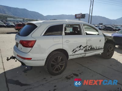 Trzecie zdjęcie samochodu z tyłu: 2013 AUDI Q7 PREMIUM PLUS VIN:WA1LGAFE8DD002184 - miniatura