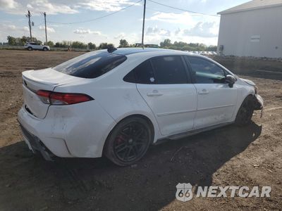 Trzecie zdjęcie samochodu z tyłu: 2021 TOYOTA COROLLA SE VIN:5YFS4MCE6MP079276 - miniatura