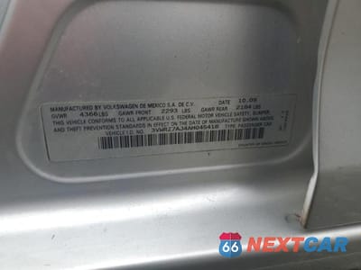 Zdjęcie 12 z 12 samochodu: 2010 VOLKSWAGEN JETTA SE VIN:3VWRZ7AJ4AM045418 - miniatura