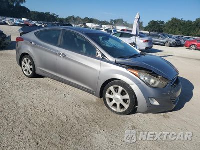 Czwarte zdjęcie samochodu z boku: 2011 HYUNDAI ELANTRA GLS VIN:KMHDH4AE6BU090886 - miniatura