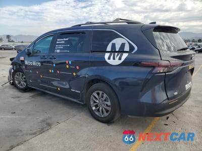 Drugie zdjęcie samochodu z przodu: 2025 TOYOTA SIENNA LE VIN:5TDKRKEC3SS233495 - miniatura