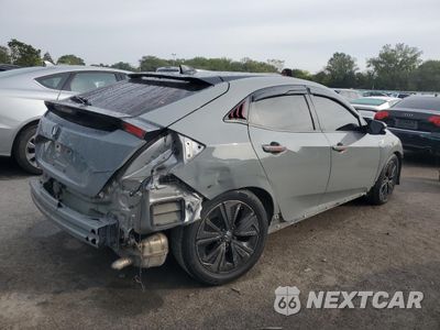Trzecie zdjęcie samochodu z tyłu: 2018 HONDA CIVIC EX VIN:SHHFK7H50JU225615 - miniatura