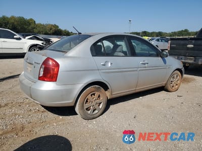 Trzecie zdjęcie samochodu z tyłu: 2009 HYUNDAI ACCENT GLS VIN:KMHCN46C29U377664 - miniatura
