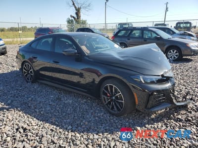 Czwarte zdjęcie samochodu z boku: 2025 BMW I4 XDRIVE 40 VIN:WBY43HD01SFV57385 - miniatura