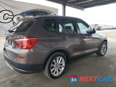 Trzecie zdjęcie samochodu z tyłu: 2013 BMW X3 XDRIVE28I VIN:5UXWX9C54D0D05428 - miniatura