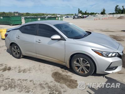 Czwarte zdjęcie samochodu z boku: 2021 NISSAN SENTRA SV VIN:3N1AB8CV7MY301092 - miniatura