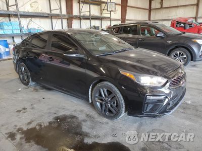Czwarte zdjęcie samochodu z boku: 2020 KIA FORTE GT LINE VIN:3KPF34AD6LE254608 - miniatura