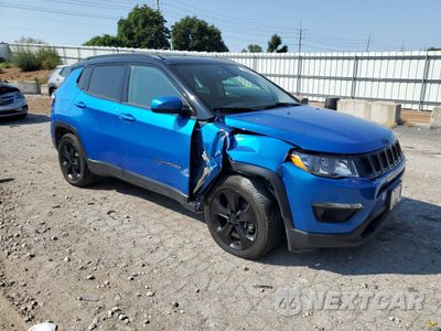 Czwarte zdjęcie samochodu z boku: 2019 JEEP COMPASS LATITUDE VIN:3C4NJCBB3KT649297 - miniatura