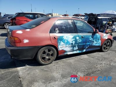Trzecie zdjęcie samochodu z tyłu: 1995 HONDA CIVIC EX VIN:JHMEH959XSS004041 - miniatura