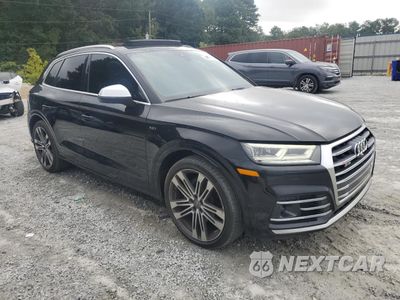 Czwarte zdjęcie samochodu z boku: 2018 AUDI SQ5 PRESTIGE VIN:WA1C4AFY8J2008268 - miniatura