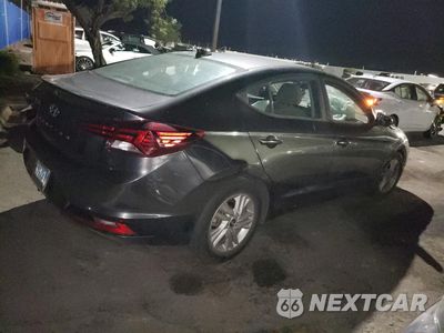 Trzecie zdjęcie samochodu z tyłu: 2020 HYUNDAI ELANTRA SEL VIN:5NPD84LF6LH576653 - miniatura