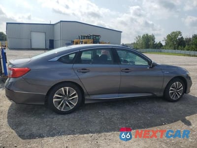 Trzecie zdjęcie samochodu z tyłu: 2019 HONDA ACCORD HYBRID EX VIN:1HGCV3F4XKA013217 - miniatura