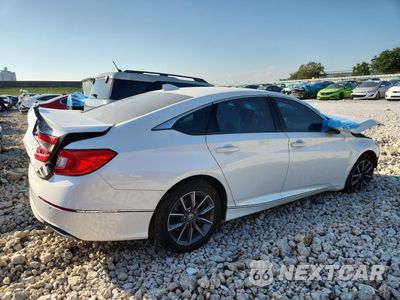 Trzecie zdjęcie samochodu z tyłu: 2021 HONDA ACCORD EXL VIN:1HGCV1F58MA064652 - miniatura