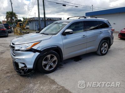 2016 TOYOTA HIGHLANDER LIMITED 5TDDKRFH8GS225528 - główne zdjęcie licytacji z USA - miniatura