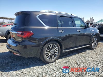 Trzecie zdjęcie samochodu z tyłu: 2019 INFINITI QX80 LUXE VIN:JN8AZ2NE3K9237353 - miniatura