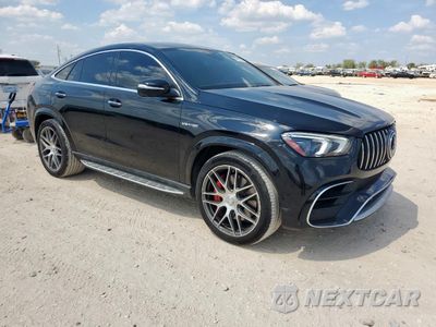 Czwarte zdjęcie samochodu z boku: 2021 MERCEDES-BENZ GLE COUPE 63 S 4MATIC AMG VIN:4JGFD8KB0MA380786 - miniatura