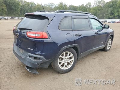 Trzecie zdjęcie samochodu z tyłu: 2015 JEEP CHEROKEE SPORT VIN:1C4PJMAB8FW715942 - miniatura
