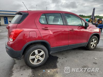 Trzecie zdjęcie samochodu z tyłu: 2015 CHEVROLET TRAX 1LS VIN:KL7CJPSB7FB257152 - miniatura