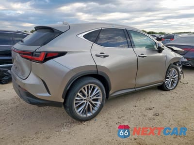 Trzecie zdjęcie samochodu z tyłu: 2025 LEXUS NX 350 PREMIUM VIN:2T2GGCEZ2SC074740 - miniatura