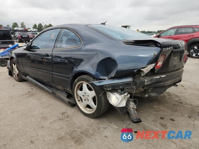 Drugie zdjęcie samochodu z przodu: 2000 MERCEDES-BENZ CLK 430 VIN:WDBLJ70G3YF154158 - miniatura