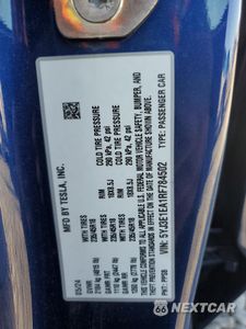Zdjęcie 12 z 12 samochodu: 2024 TESLA MODEL 3 VIN:5YJ3E1EA1RF784502 - miniatura