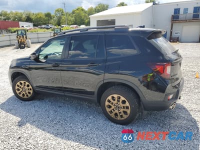 Drugie zdjęcie samochodu z przodu: 2023 HONDA PASSPORT TRAIL SPORT VIN:5FNYF8H61PB030838 - miniatura
