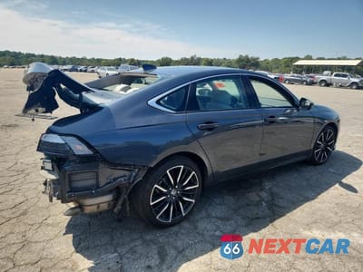 Trzecie zdjęcie samochodu z tyłu: 2024 HONDA ACCORD TOURING HYBRID VIN:1HGCY2F84RA001420 - miniatura