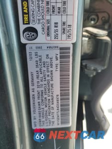 Zdjęcie 13 z 13 samochodu: 2004 VOLKSWAGEN TOUAREG 4.2 VIN:WVGEM77L84D046978 - miniatura