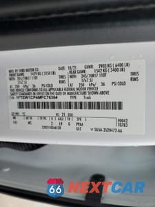 Zdjęcie 13 z 13 samochodu: 2021 FORD F150 SUPERCREW VIN:1FTEW1CP4MFC76364 - miniatura