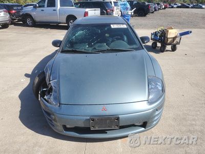 Piąte zdjęcie samochodu w środku: 2001 MITSUBISHI ECLIPSE GT VIN:4A3AC54H31E059134 - miniatura