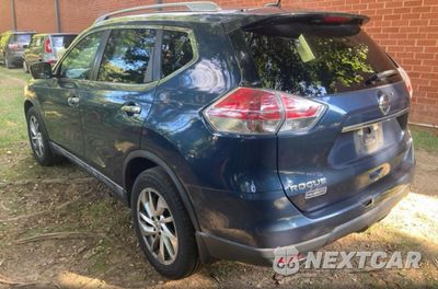 Trzecie zdjęcie samochodu z tyłu: 2015 NISSAN ROGUE S VIN:5N1AT2MV8FC784220 - miniatura