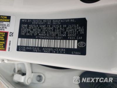 Zdjęcie 12 z 13 samochodu: 2025 TOYOTA CAMRY XSE VIN:4T1DAACK0SU515881 - miniatura