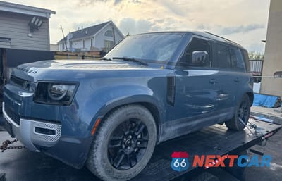 Drugie zdjęcie samochodu z przodu: 2020 LAND ROVER DEFENDER 110 HSE VIN:SALE9EEU0L2006015 - miniatura