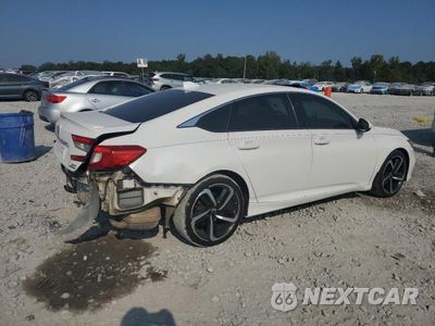Trzecie zdjęcie samochodu z tyłu: 2020 HONDA ACCORD SPORT VIN:1HGCV2F30LA010927 - miniatura