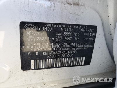 Zdjęcie 12 z 12 samochodu: 2023 HYUNDAI IONIQ 6 SEL VIN:KMHM34AC5PA040888 - miniatura