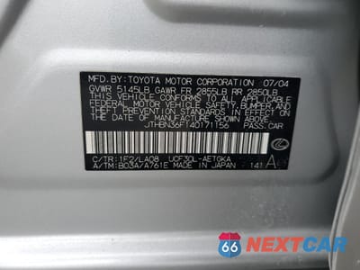 Zdjęcie 12 z 12 samochodu: 2004 LEXUS LS 430 VIN:JTHBN36F140171156 - miniatura