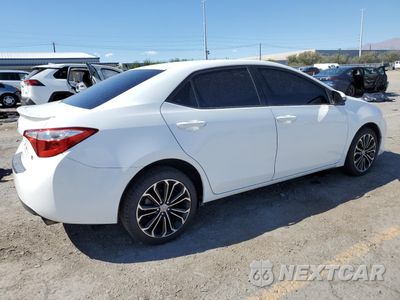Trzecie zdjęcie samochodu z tyłu: 2015 TOYOTA COROLLA L VIN:5YFBURHE3FP365711 - miniatura
